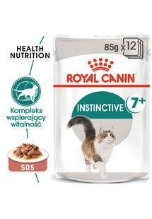 Royal Canin Feline Instinctive 7+ 12 x 85 g - karma mokra dla kotów powyżej 7 roku życia 12x85g