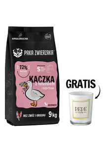 PAKA ZWIERZAKA Seventh Heaven Karma sucha Kaczka z łososiem dla szczeniąt 9 kg + świeczka GRATIS