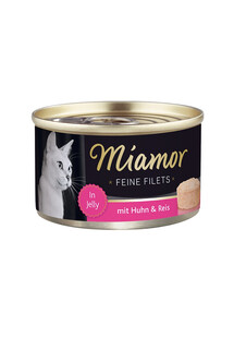 MIAMOR karma dla kotów -  filet kura/ryż 100g