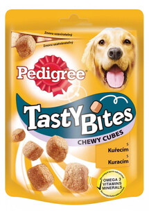 PEDIGREE Tasty Bites Chewy Cubes -  mięsne przysmaki 6x 130 g