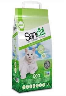 SANICAT Eco Cat Litter  - ekologiczny żwirek 10 l