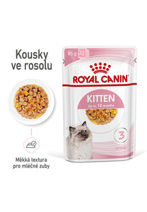 ROYAL CANIN KITTEN Instinctive karma dla kociąt w galaretce 85g x 12 saszetek