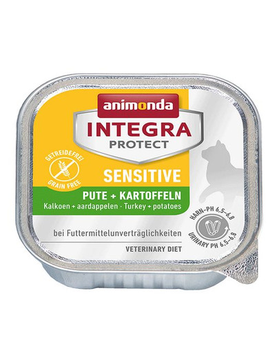 ANIMONDA Integra Sensitive Indyk z Ziemniakami karma mokra dla kota 100 g