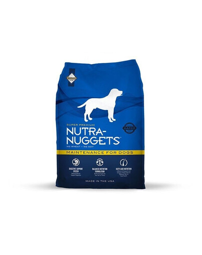 NUTRA NUGGETS Maintenance Kurczak karma sucha dla psa 15 kg