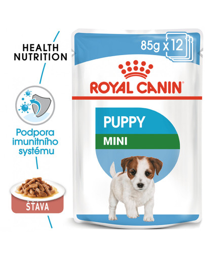 Royal Canin Mini Puppy - mokra karma dla szczeniąt małych ras 12x85 g