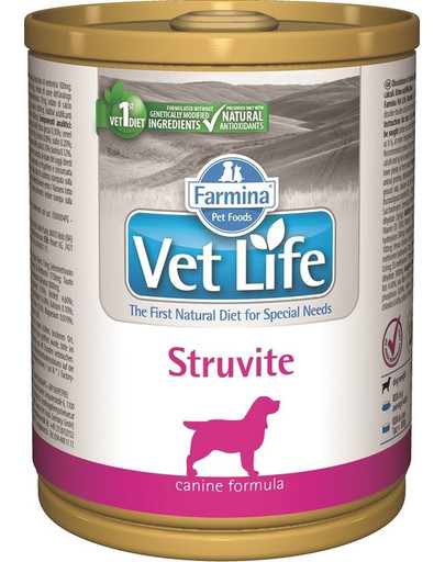 FARMINA VET Life natural diet dog struvite mokra karma dla psa 300 g