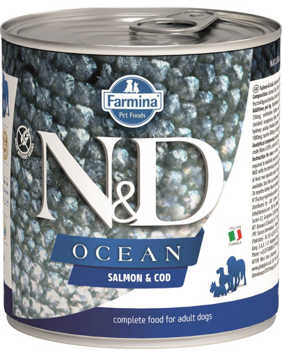 N&D Ocean Dog salmon & codfish 285 g