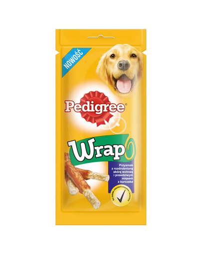 PEDIGREE Wrap Kurczak 12*40 g przysmak dla psa