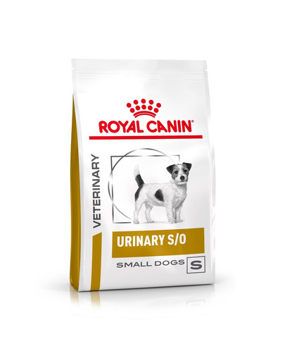 ROYAL CANIN Dog urinary small - sucha karma dla psów ras małych, ze schorzeniami dolnych dróg moczowych + karma mokra RC Urinary 12 x 200g