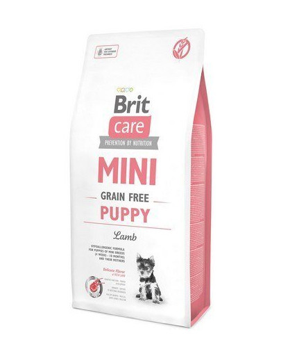 BRIT Care Mini Grain Free Mini Puppy lamb 14 kg zestaw (2 x 7 kg)