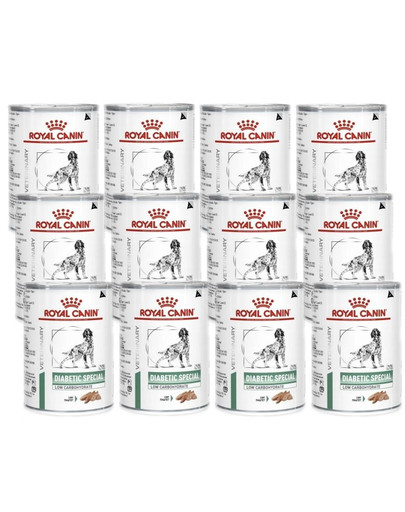 ROYAL CANIN Diabetic Special 410 g mokra karma dla dorosłych psów z cukrzycą x 12