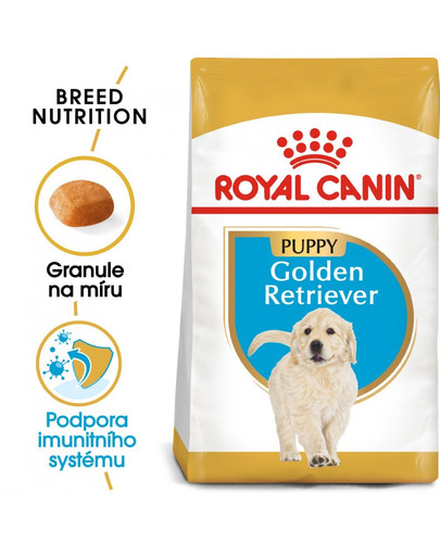 ROYAL CANIN Golden Retriever Puppy 12 kg granule pro štěně zlatého retrívra