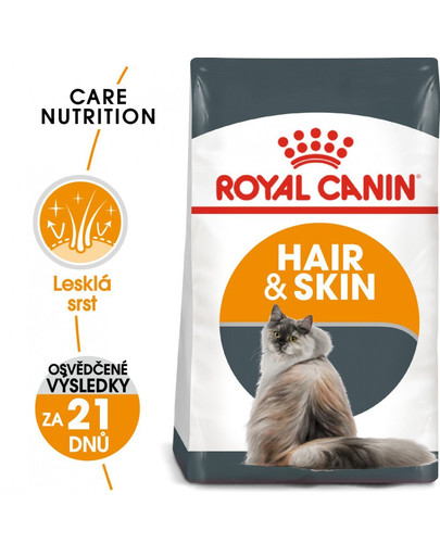 ROYAL CANIN Hair and Skin Care 10kg granule pro kočky pro zdravou srst a kůži