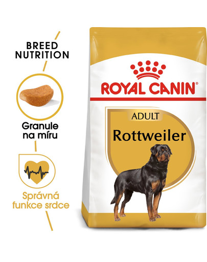 ROYAL CANIN Rottweiler 12 kg granule pro dospělé Rottweilery 12 kg