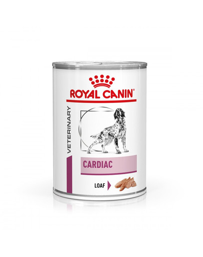 ROYAL CANIN Cardiac Canine karma mokra dla dorosłych psów z niewydolnością serca 410 g x 6