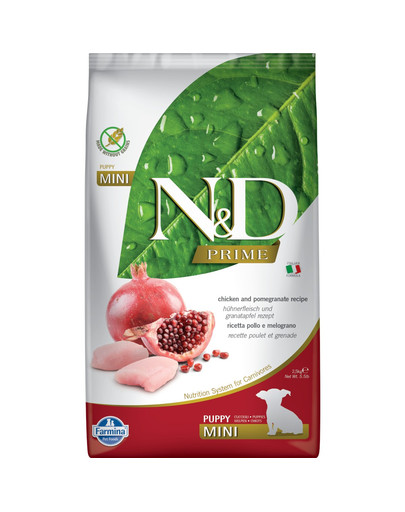 N&D Prime Puppy Mini chicken and pomegranate 800 g