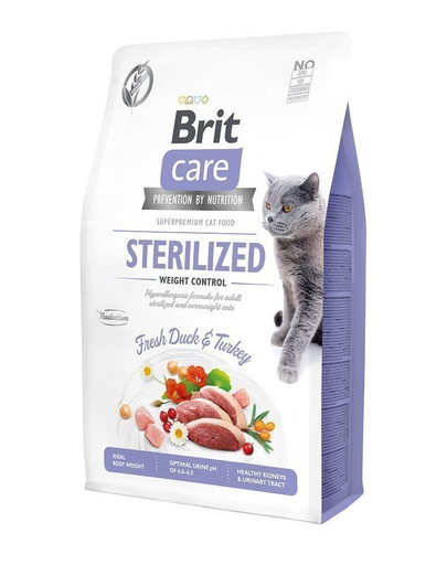 Care Cat Grain-Free Sterlized Weight Control 7 kg