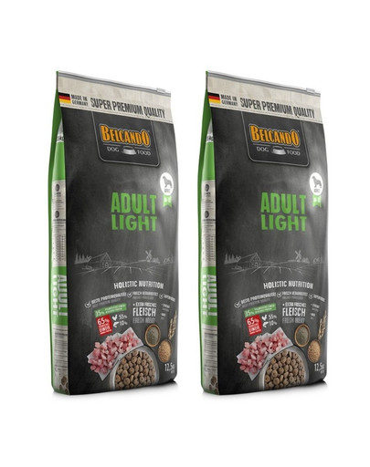 BELCANDO Adult Light M-XL 25 kg (2x12.5 kg) sucha karma dla psów mało aktywnych