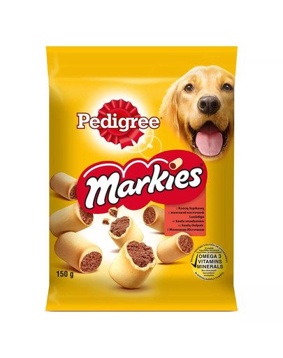 PEDIGREE Markies ciasteczka - przysmak dla psa 0,15 kg x30