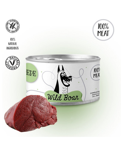 PEPE Wild Boar Karma 100% dziczyzna 410 g