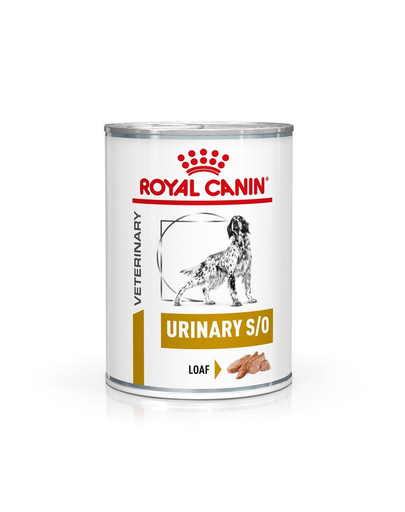 Royal Canin Veterinary Dog Urinary 12x410g - Karma dla psów dorosłych ze schorzeniami dolnych dróg moczowych.