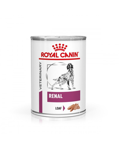 Royal Canin Dog Renal 12x410 G Puszki - mokra karma dla psów dorosłych z niewydolnością nerek