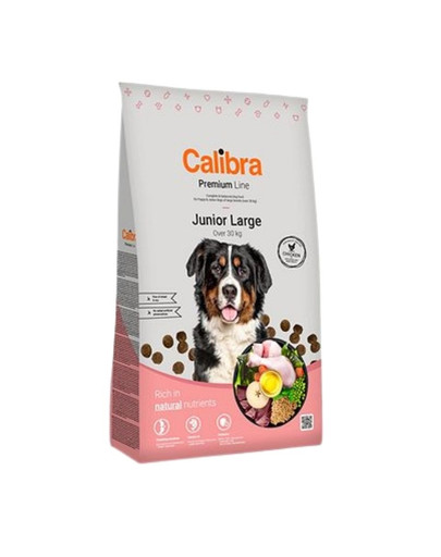 CALIBRA karma Dog Premium Line Junior Large 12 kg