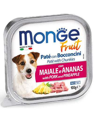 Fruit Dog Pasztet z wieprzowiną i ananasem 100 g