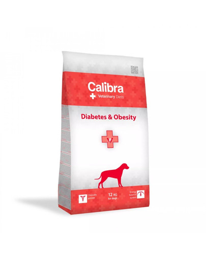 CALIBRA Veterinary Diet Dog Diabetes & Obesity 12 kg karma dla psa