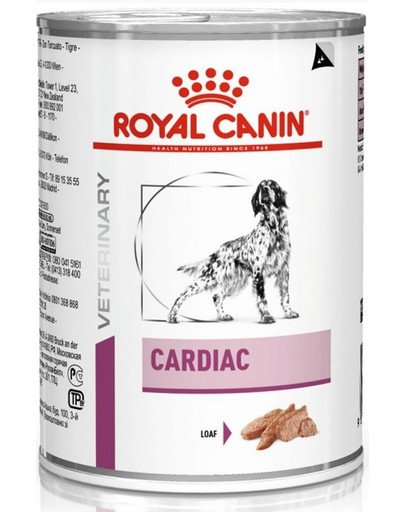 ROYAL CANIN Cardiac Canine 12x410 g karma mokra dla dorosłych psów z niewydolnością serca