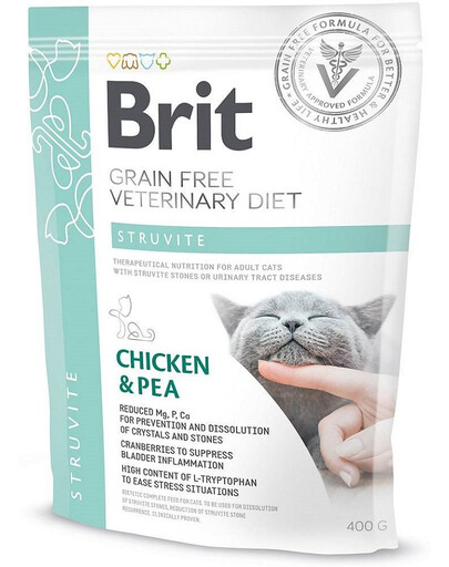 BRIT Veterinary Diets Cat Struvite saszetka 400 g