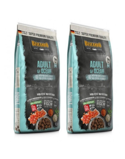 BELCANDO Adult Grain Free Ocean M-XL 25 kg (2x12.5 kg) sucha karma dla psa