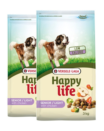 VERSELE-LAGA Happy life light senior chicken 30 kg (2 x 15 kg)