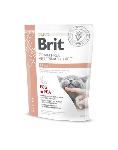 BRIT Veterinary Diets Cat Renal saszetka 400 g