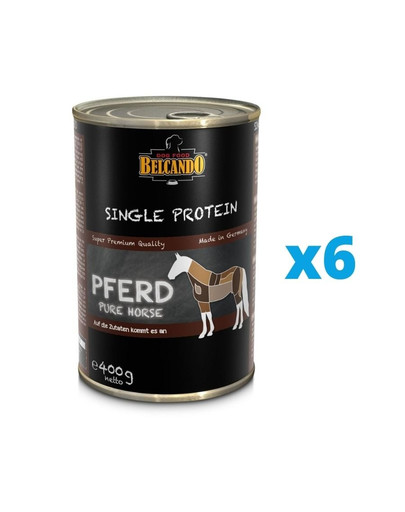 BELCANDO Single Protein Konina 6x400 g mokra karma dla psa