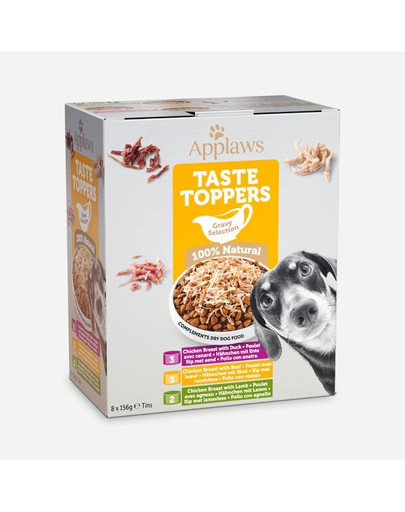 Applaws Dog Tin 8x156g Gravy Multipack