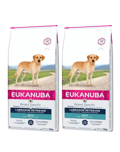 EUKANUBA Adult Breeds Specific Labrador Retriever Chicken 24 kg (2 x 12 kg)