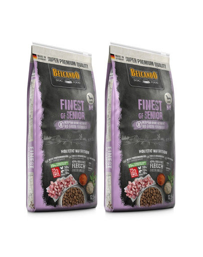 BELCANDO Finest Grain Free Senior XS-M 25 kg (2x12.5 kg) sucha karma dla psa