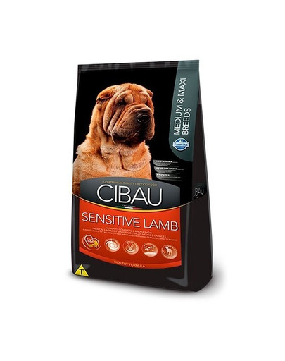 Cibau Sensitive Lamb MEDIUM/MAXI karma dla psów z wrażliwym trawieniem z jagnięciną 2,5 kg