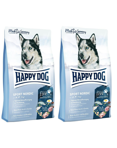 HAPPY DOG Supreme Fit & Vital Sport Adult Nordic 28 kg (2 x 14 kg)