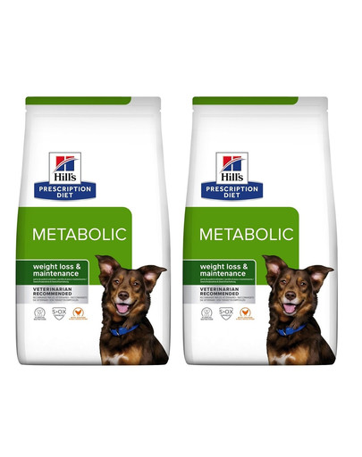 HILL'S Prescription Diet Canine Metabolic 8 kg (2 x 4 kg)