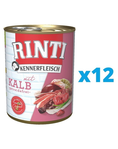 RINTI Kennerfleisch Veal cielęcina 12 x 400 g