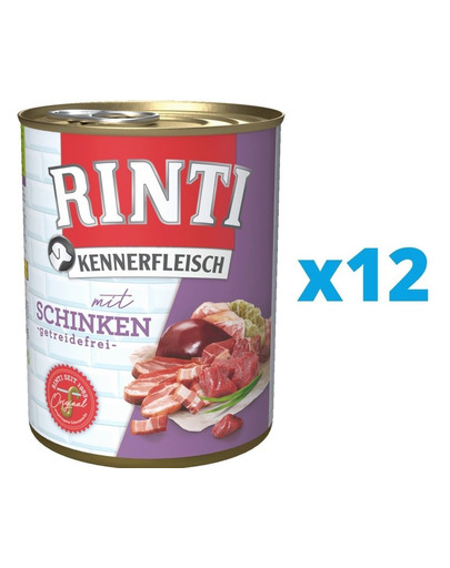 RINTI Kennerfleisch Ham z szynką 12 x 800 g