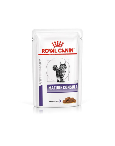 ROYAL CANIN VHN Cat Mature Consult, 48x85g - Mokra karma dla starszych kotów