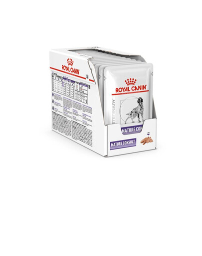 ROYAL CANIN VHN Dog Mature Consult Loaf 24x85g karma mokra dla starszych psów w wieku powyżej 8 lat