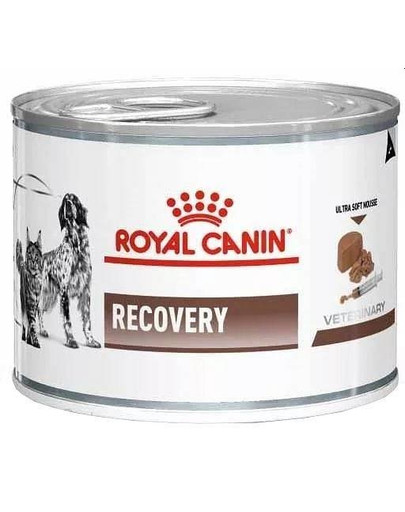 Royal Canin Dog/Cat Recovery 12x195 g - mokra karma dla psów i kotów w okresie rekonwalenscencji