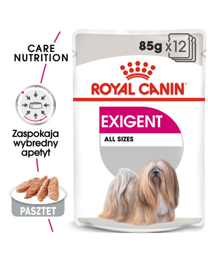 ROYAL CANIN Exigent karma mokra - pasztet dla psów dorosłych, wybrednych 24 x 85 g