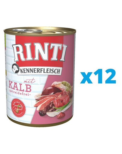 RINTI Kennerfleisch Veal cielęcina 12 x 800 g