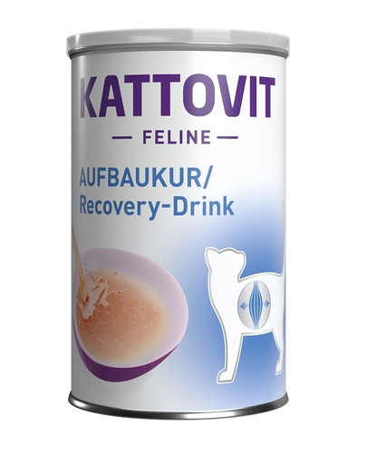 KATTOVIT Cat Diet Drinks Recovery drink 135ml dla kotów w fazie rekonwalescencji