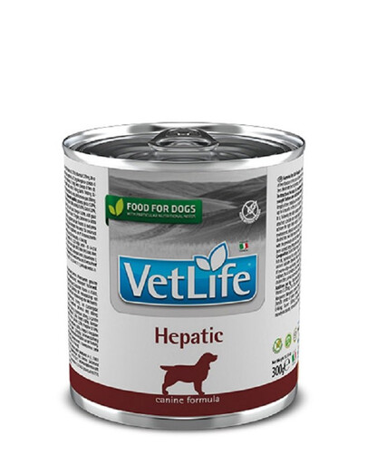 VetLife Natural Diet Dog Hepatic karma dietetyczna dla psów 300 g